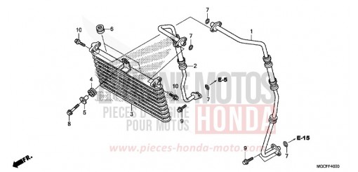 OIL COOLER CB1100CAK de 2019